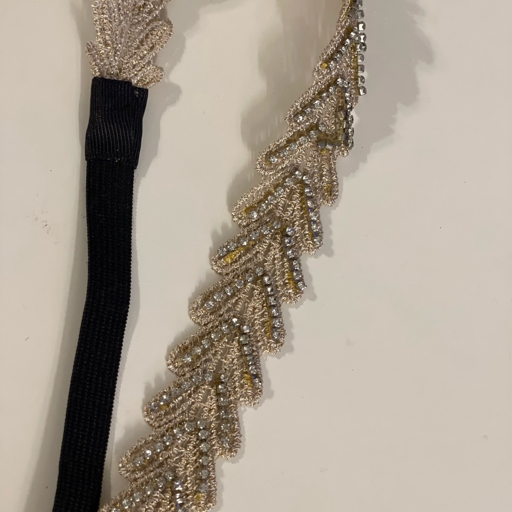 Beige headband